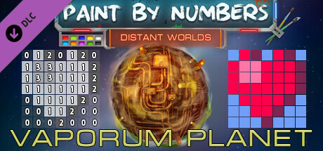 Paint By Numbers - Vaporum Planet cover art