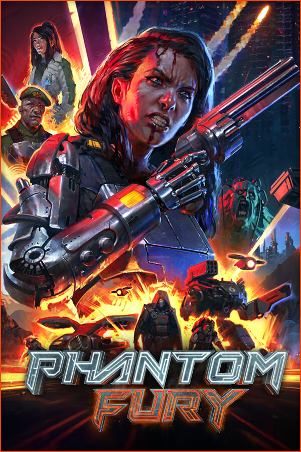 Steam portrait for Phantom Fury.
