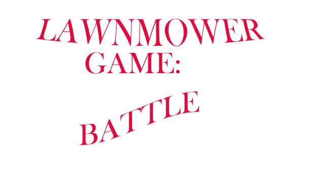 Lawnmower Game: Battle Logo
