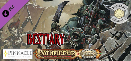 Fantasy Grounds - Pathfinder(R) for Savage Worlds Bestiary cover art