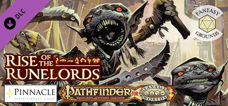 Fantasy Grounds - Pathfinder(R) for Savage Worlds: Rise of the Runelords! Book 1 - Burnt Offerings cover art