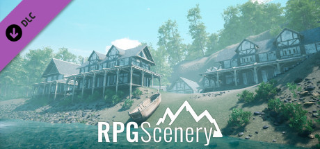 RPGScenery - Fishing Village Scene