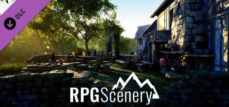 RPGScenery - River Settlement Scene