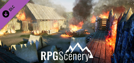 RPGScenery - Log Fort Scene
