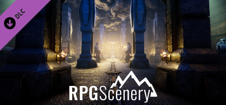 RPGScenery - Dwarven Hall Scene