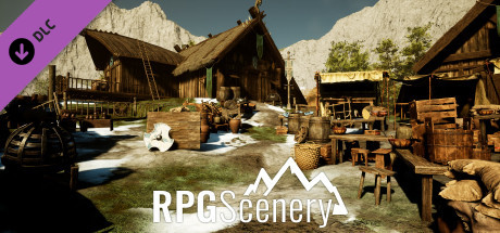 RPGScenery - Norse Village Scene