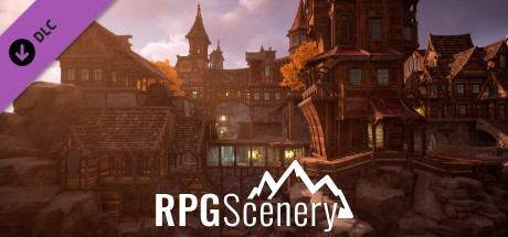 RPGScenery - Small Town Scene