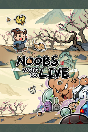 Noobs Want to Live poster image on Steam Backlog