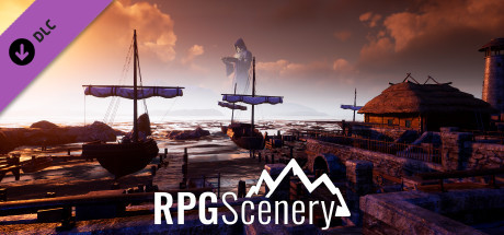 RPGScenery - Medieval Port Scene
