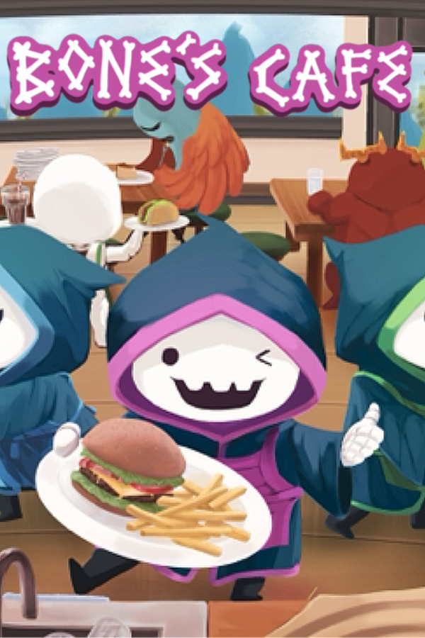 Steam portrait for Bone's Cafe.