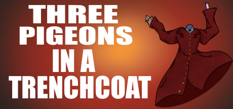 Three Pigeons in a Trench Coat cover art