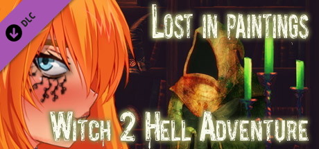 Witch 2 Hell Adventure Lost in paintings cover art