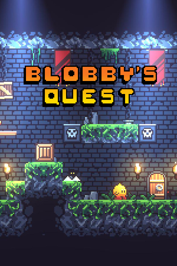 Steam portrait for Blobby's Quest.