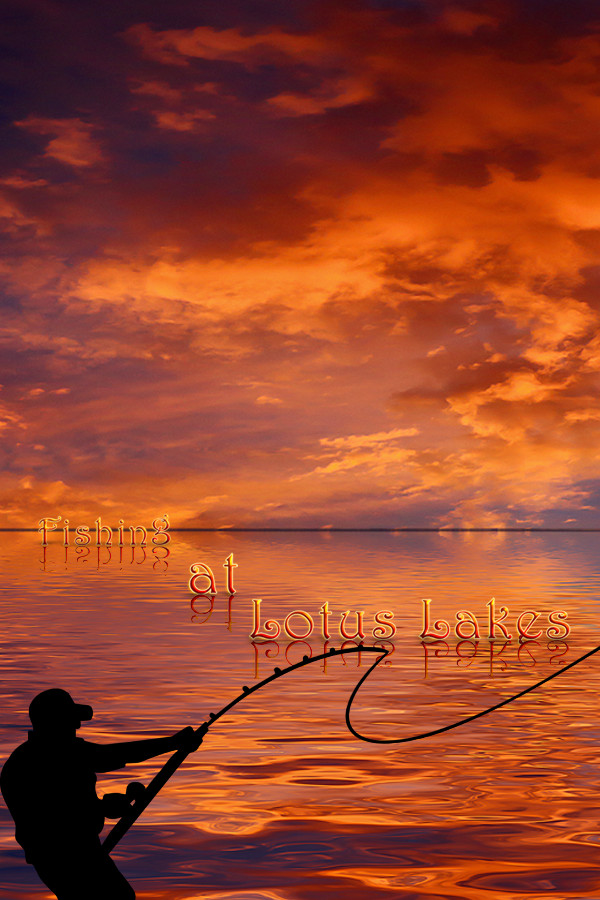 Fishing at Lotus Lakes for steam