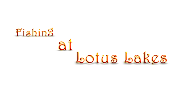 Fishing at Lotus Lakes Logo