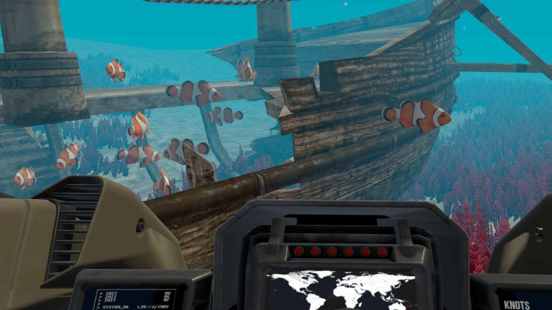 Oculus Quest 游戏《水下潜艇VR》Submarine VR