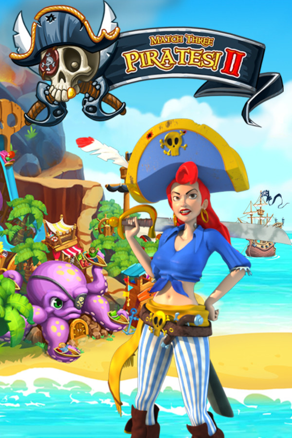 Match Three Pirates II