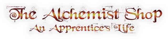 The Alchemist Shop: An Apprentice's Life Logo