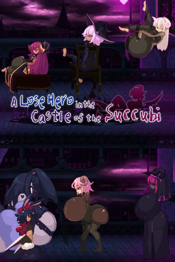 Steam portrait for A Lose Hero in the Castle of the Succubi.