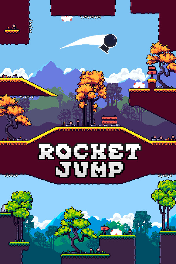 Steam portrait for Rocket Jump.