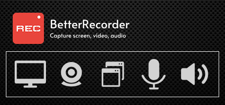 BetterRecorder - Record Screen, Video and Audio cover art