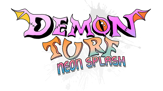 Demon Turf: Neon Splash Logo