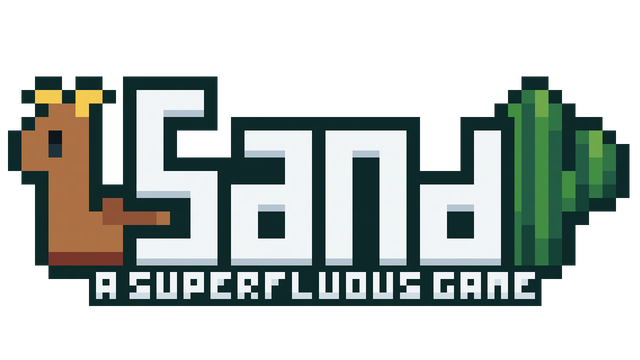 Sand: A Superfluous Game Logo