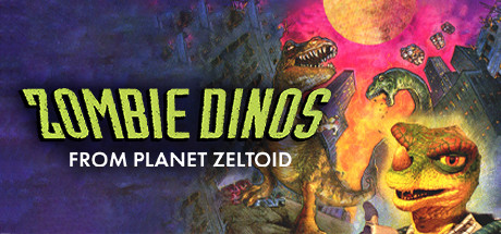 Zombie Dinos from Planet Zeltoid cover art