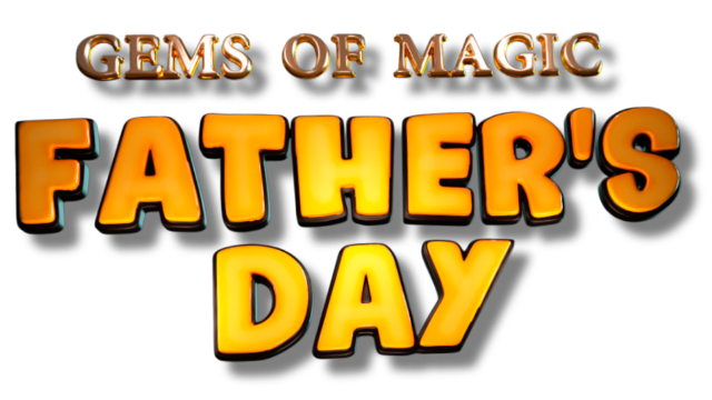Gems of Magic: Father's Day Logo