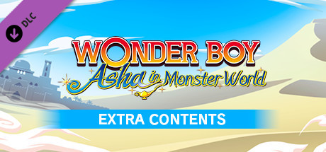 WONDER BOY Asha in Monster World -EXTRA CONTENTS- cover art