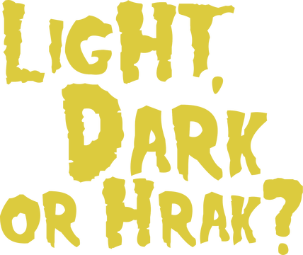 Light, Dark or Hrak? Logo