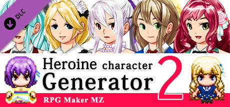 RPG Maker MZ - Heroine Character Generator 2 for MZ cover art