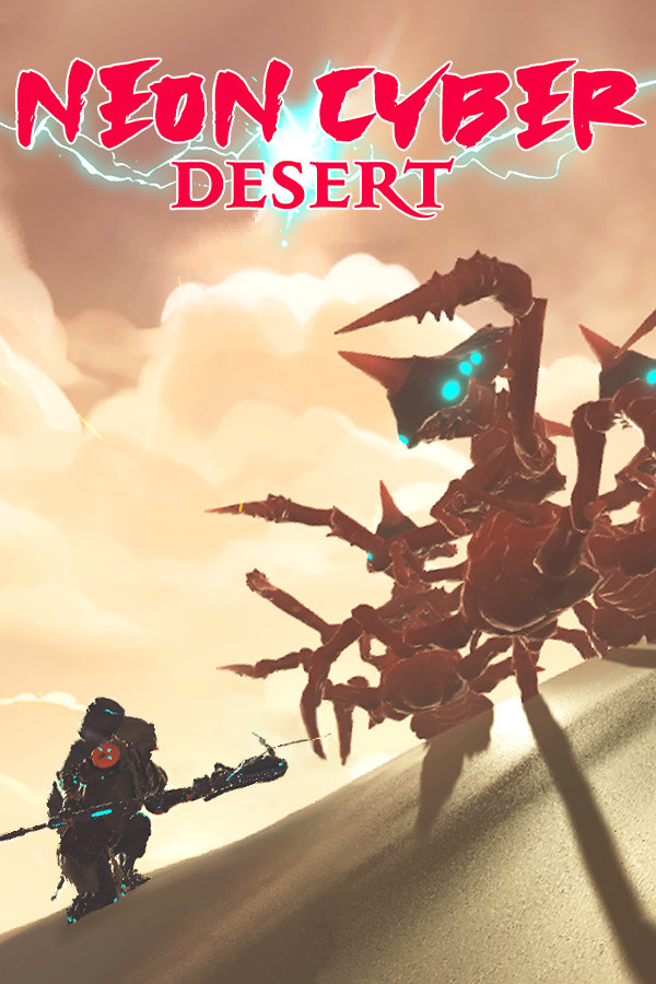 Steam portrait for Neon Cyber Desert.
