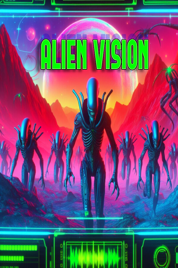 Steam portrait for Alien Vision.
