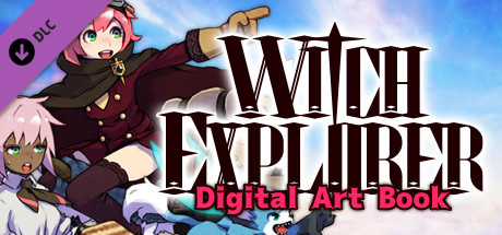 Witch Explorer Digital Art Book