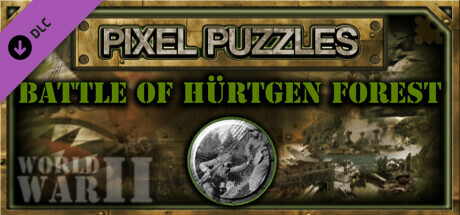 Pixel Puzzles WW2 Jigsaw - Pack: Battle of Hürtgen Forest cover art