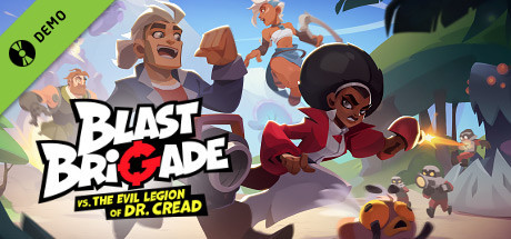 Blast Brigade vs. the Evil Legion of Dr. Cread Demo cover art