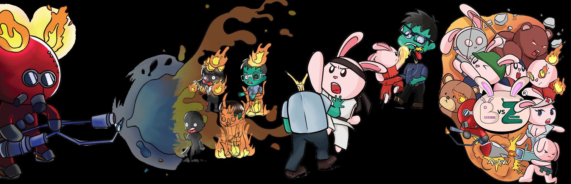 Bunnies Vs Zombies