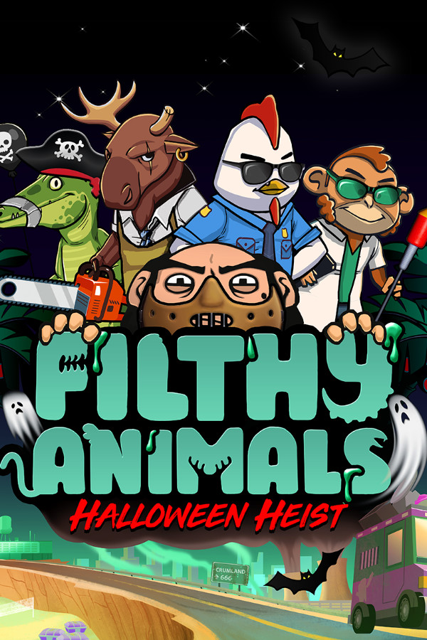 Steam portrait for Filthy Animals | Halloween Heist.