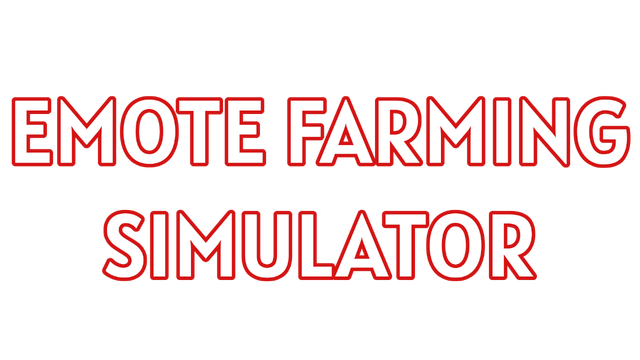 Emote Farming Simulator - With Twitch Integration Logo