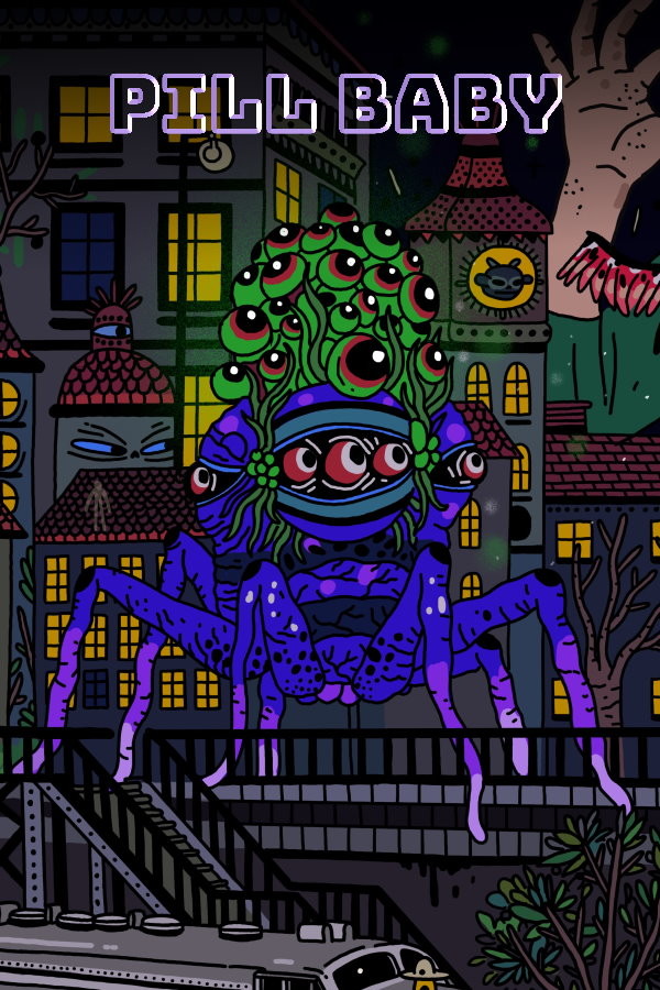 Steam portrait for Pill Baby.