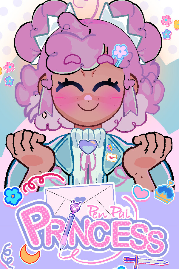 Steam portrait for Pen Pal Princess.