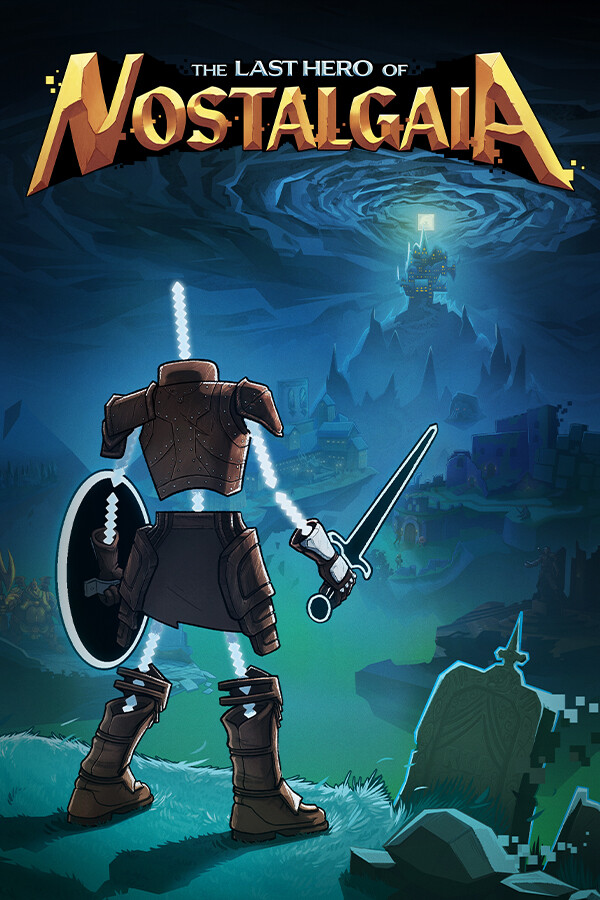Steam portrait for The Last Hero of Nostalgaia.