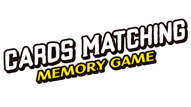Cards Matching Memory Game Logo