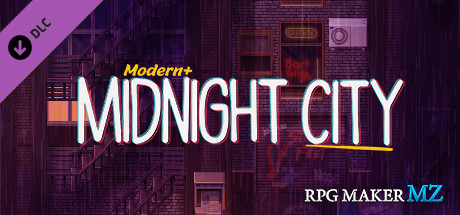 RPG Maker MZ - Modern + Midnight City cover art