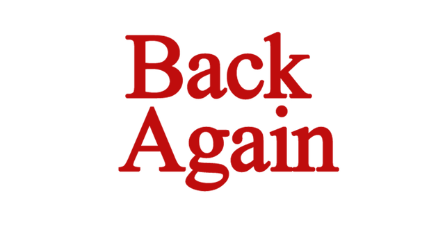 Back again Logo