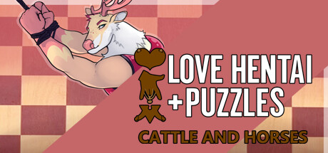 Love Hentai and Puzzles: Cattle and Horses cover art