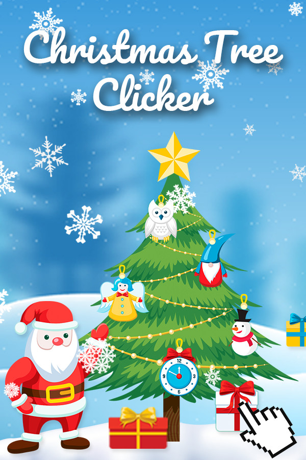 Steam portrait for Christmas Tree Clicker.