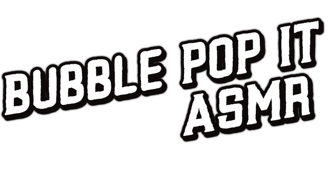 Bubble POP IT ASMR Logo