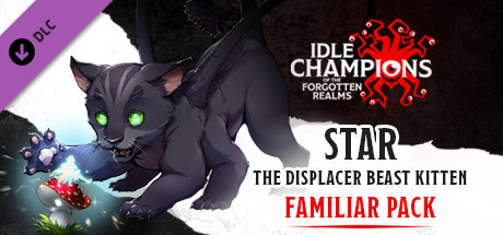 Idle Champions - Star the Displacer Beast Kitten Familiar Pack cover art